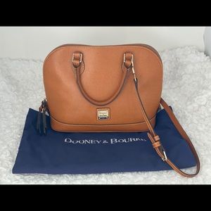 Dooney & Bourke Saffiano Zip Satchel